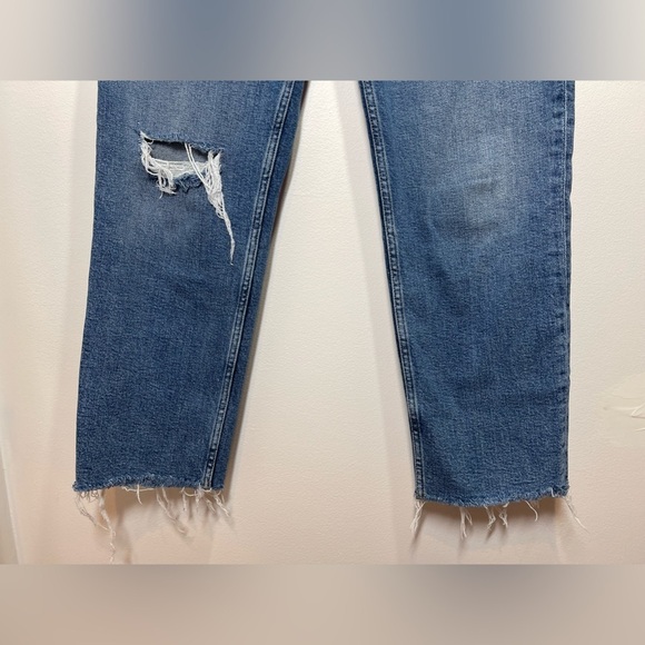 RE/DONE‎ Jeans Women’s Size 30 Ultra High Rise Stove Pipe in Vintage Indigo - Picture 5 of 15